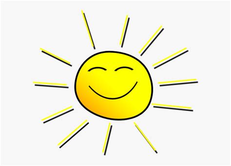 Free Sunshine Clipart Pictures Smiling Sun Clipart Transparent