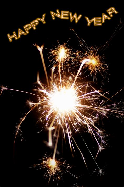 Happy New Year Sparkler Free Stock Photo Public Domain Pictures