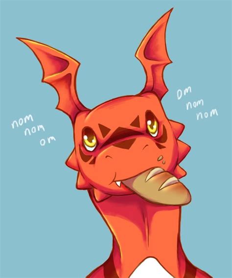 Guilmon Been Cute Digimon Know Your Meme