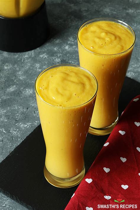 Mango Smoothie Recipe Swasthis Recipes