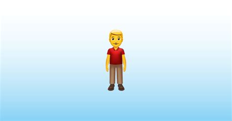 Man Standing Emoji 🧍‍♂️