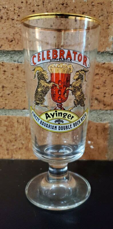 Celebrator Doppelbock Ayinger Finest Bavarian Double Bock Stem Beer