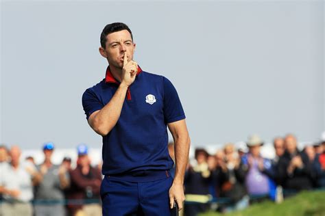 Ryder Cup 2018 Rory Mcilroy Turn To Shush Europe Dominates Afternoon