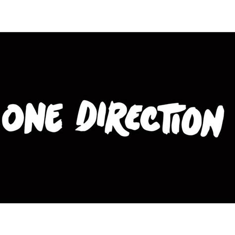 One Direction Logo Black And White Mobilearea Mobi Liked On Polyvore