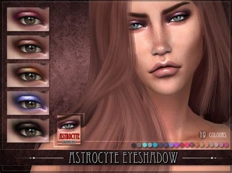 The Sims Resource Astrocyte Eyeshadow By Remus Sirion Sims 4