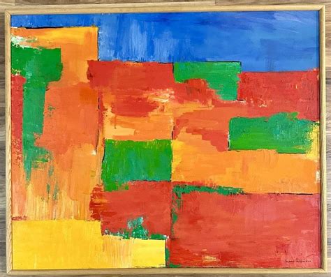 Hans Hofmann 1880 1966 Acryliccanvas Abstarct Auction