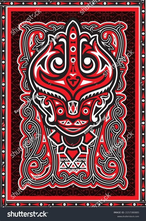 Vektor Stok Gorga Batak Design Traditional Art Batak Tanpa Royalti