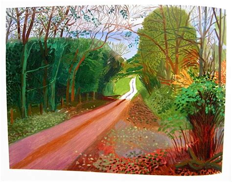 Woldgate 24 November 2005 David Hockney David Hockney Landscapes