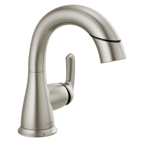 As an industry leader, they manufacture a wide range of exceptionally designed kitchen and bathroom faucets. Delta Broadmoor 4 in. Centerset Single-Handle Pull-Down ...