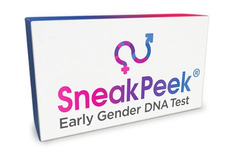 Sneakpeek At Home Gender Test