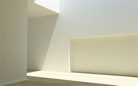 White Simple Minimalism Indoors Sunlight Interior