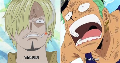 One Piece Hilarious Sanji Moments Times Zoro Was Too Funny