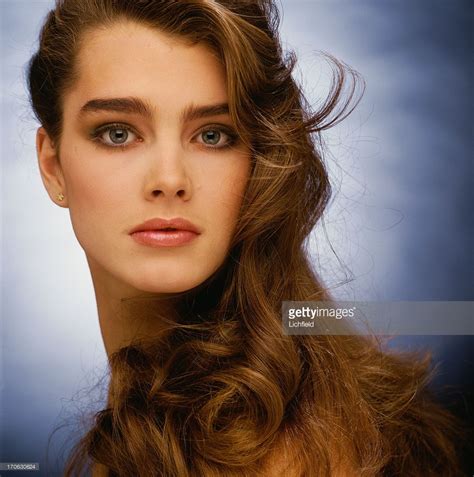 American Actress And Model Brooke Shields 25th November 1980