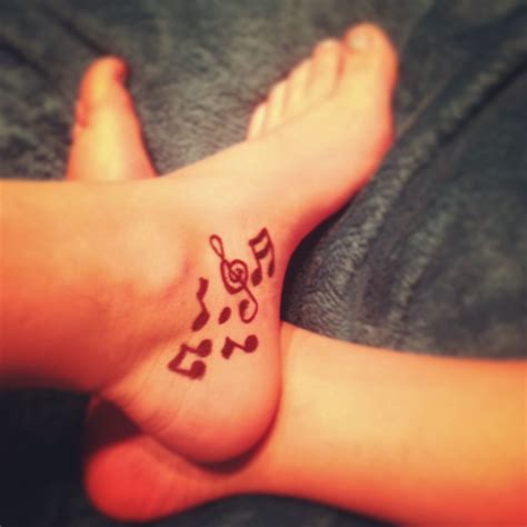 Music Note Tattoo Gorgeous And Possibly Next On My Foot Music Note Tattoo Note Tattoo Tattoos