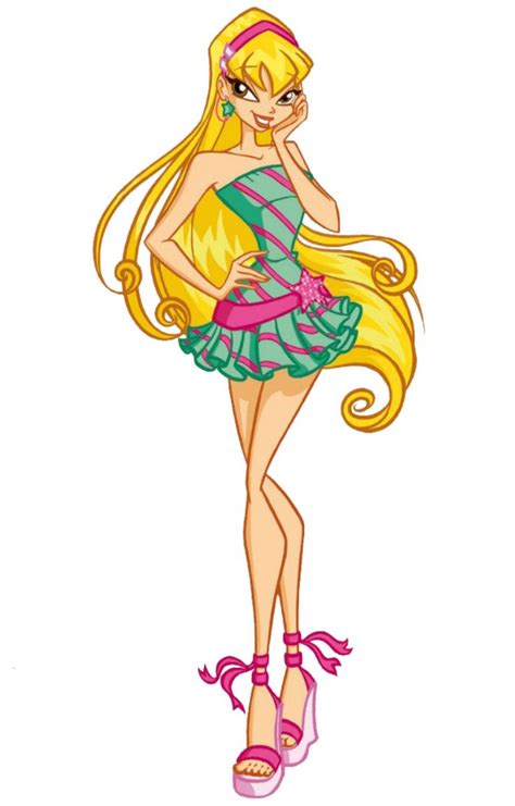 Stella S3 Outfit Winx Club Character Design Cartoon Art