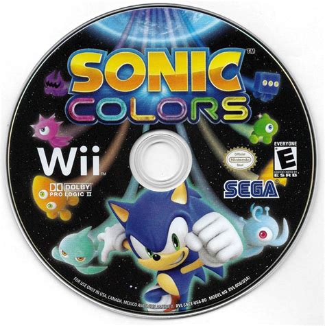 Sonic Colors Cover Or Packaging Material Mobygames
