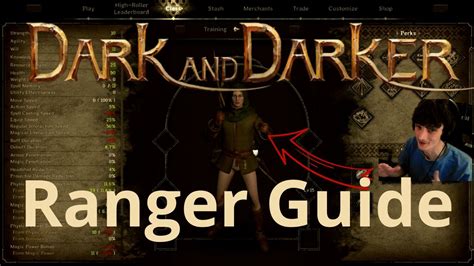 Ranger Perks And Skills Guide Dark And Darker Youtube