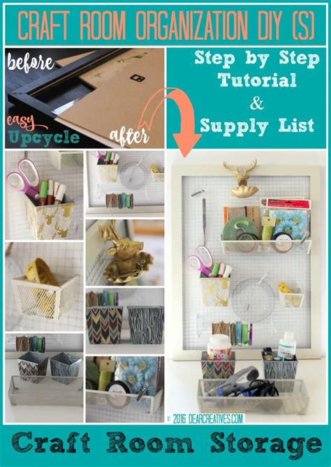 I was, too, but my crafting supplies seem to have taken over the entire room and may soon encompass my entire house if. Craft Storage: DIY Craft Room Storage + Ideas
