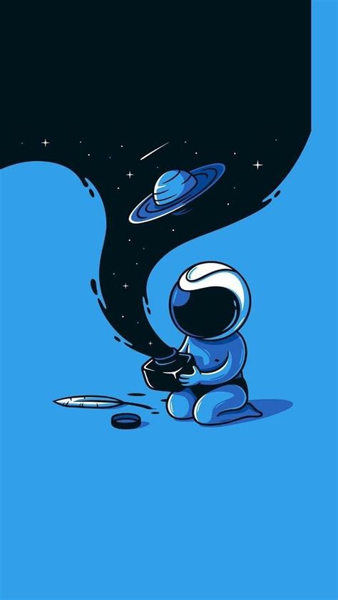 Cartoon Space Wallpaper 4k 2560x1440 Astronaut Art 4k 1440p Resolution Wallpaper Hd Artist 4k