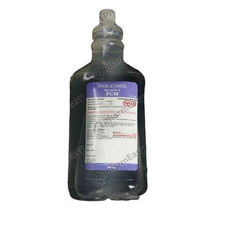 Pcm Iv Solution For Infusion 100 Uses Side Effects Dosage