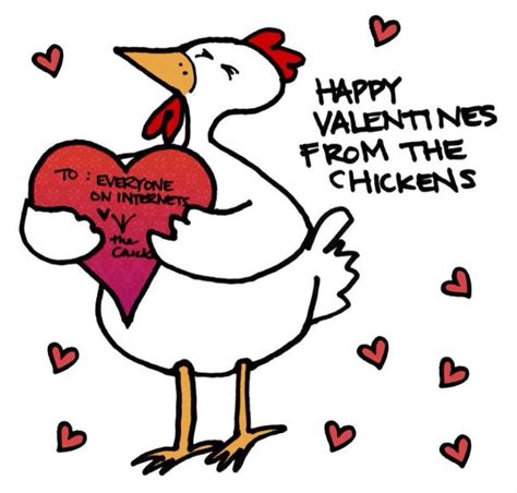 Chicken Valentine Funny Thanksgiving Pictures Chicken Humor Chickens