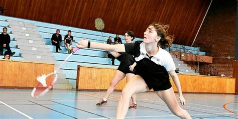 badminton badminton n3 amélie danet deuxième recrue quimpéroise le télégramme