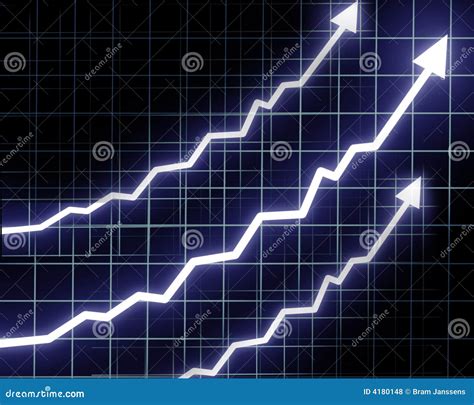 Arrow Graph Going Up Stock Illustration Illustration Of Enterprise