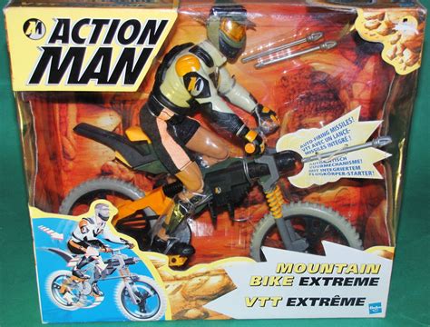 Very Rare Original 12 Inch Action Man Mountain Bike Extreme Mib Hasbro