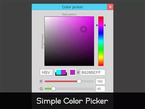 Simple Color Picker Pro