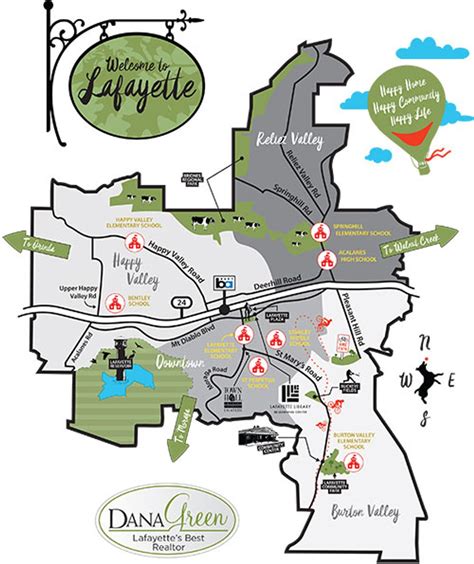 Introducing Our New Map Of Lafayette Dana Green Team