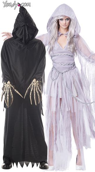 Grim Reaper Couple Costume Couples Costumes Costumes Couple Halloween Costumes