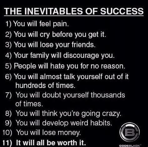 sacrifice for success quotes