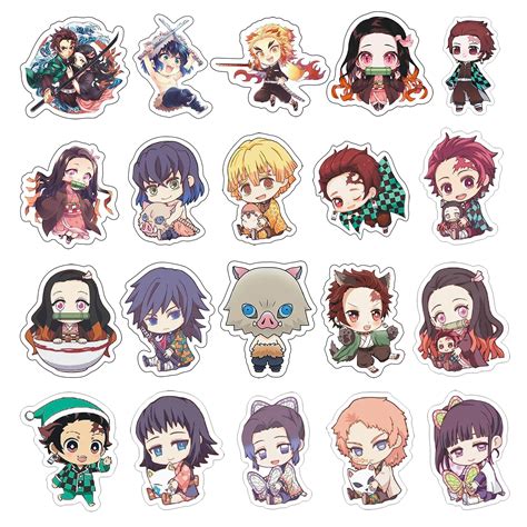 Buy Anime Pins 20 Pack Demon Slayer Button Pins For Backpack T Shirt