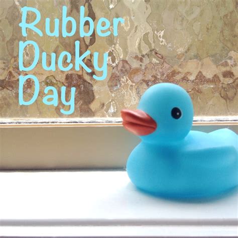 Rubber Ducky Day • The Crafty Mummy
