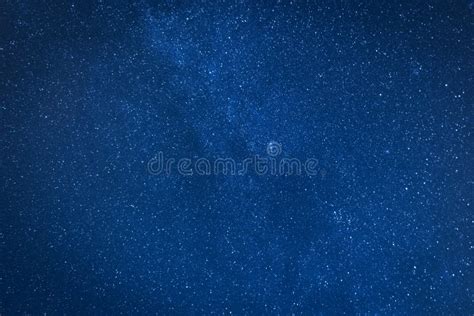 Deep Blue Night Sky Full Of Stars Stock Image Image Of Universe