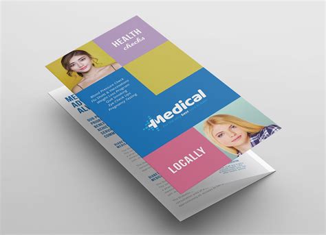 Modern Medical Tri Fold Brochure Template In Psd Ai And Vector Brandpacks