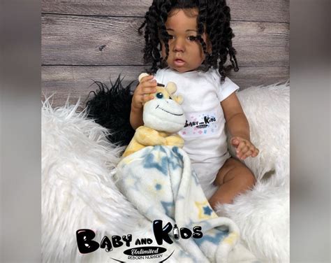 Aa Reborn Toddler African American Reborn Baby Doll Life Like Doll