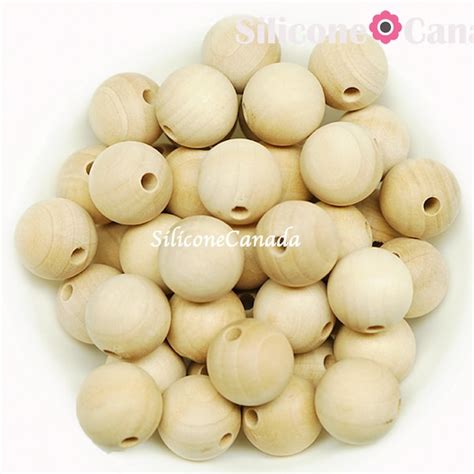 Round Wooden Beads Etsy