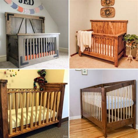 27 Homemade Diy Crib Plans To Build For Your Baby Blitsy