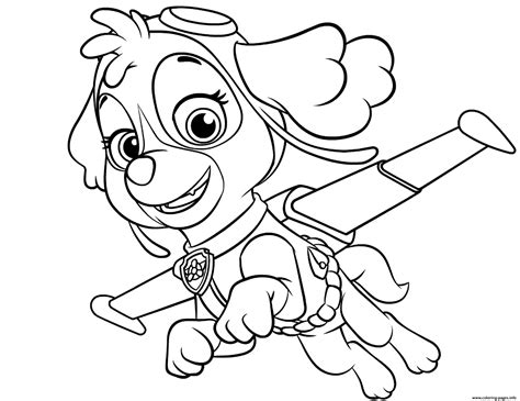 The series focuses on a young boy named ryder who leads a crew of search and rescue dogs that call themselves the paw. Paw Patrol Coloring Pages Printable | Free Coloring Sheets