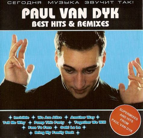 Paul Van Dyk Best Hits And Remixes 2000 Cd Discogs