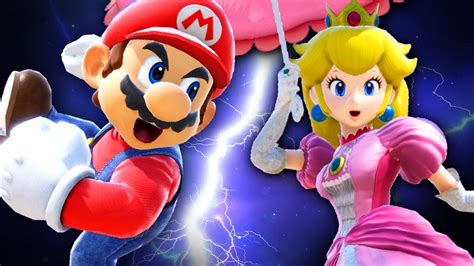 Mario Fights Peach Epic Battle Ultimate Cpu Youtube