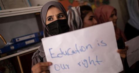 Afghan Girls’ Education ‘i Don’t Think I Have A Future’ Human Rights Watch