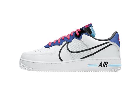 Nike Air Force 1 React White Astronomy Blue Ct1020 102 Where To Buy