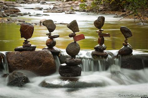 Michael Grabs Rock Sculptures Are Made Only From Balance And Gravity