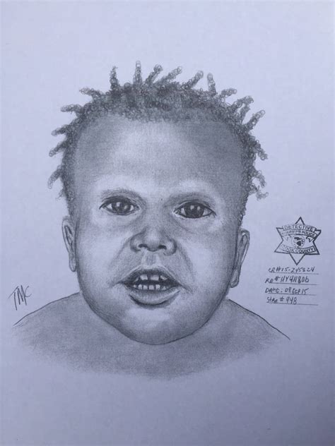 Police Sketch Shows What Dismembered Toddler May Have Looked Like Oak