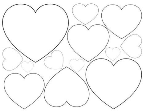 Herzschablone pdf / herunter drucke die vorlage aus und schneide das herz herz vorlage herzschablone herz tattoo vorlage : +50 Desenhos e moldes de coração para imprimir e recortar