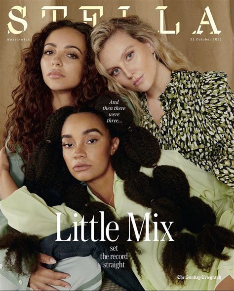 Little Mix On The Cover Of Stella Magazine October 2021 Hawtcelebs