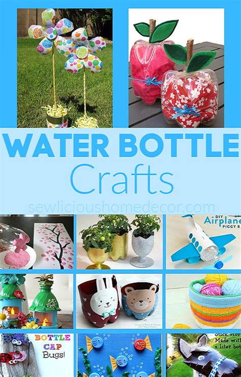 How To Make Easy Crafts Using Plastic Bottles With Tutorials Sewlicious Home Decor