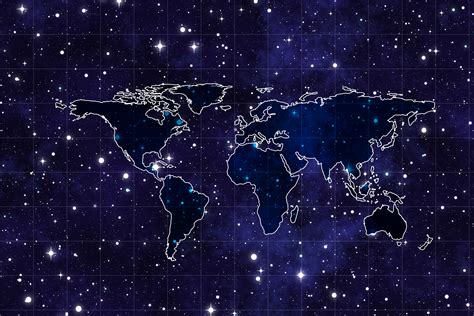 X Space Continents Map Earth Aesthetic Hd Wallpaper Pxfuel The Best